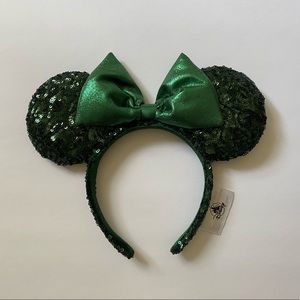 Minnie Mickey Disney Ears - Emerald Green 💚